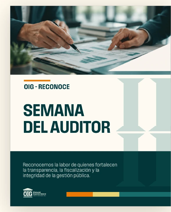 Plantilla para la Semana del Auditor de OIG