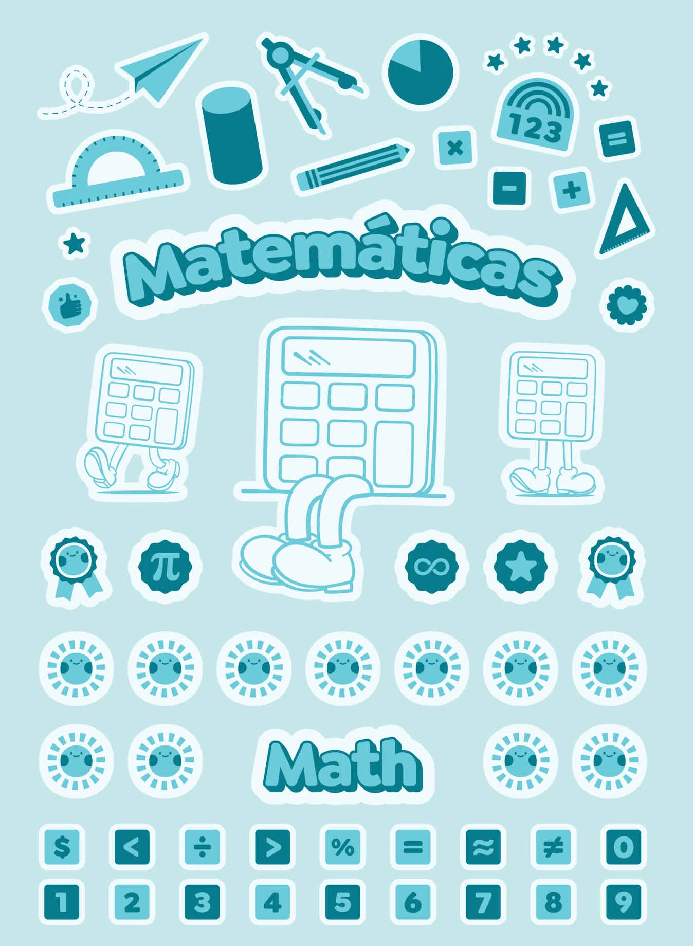 Sistema de stickers educativos de SONS