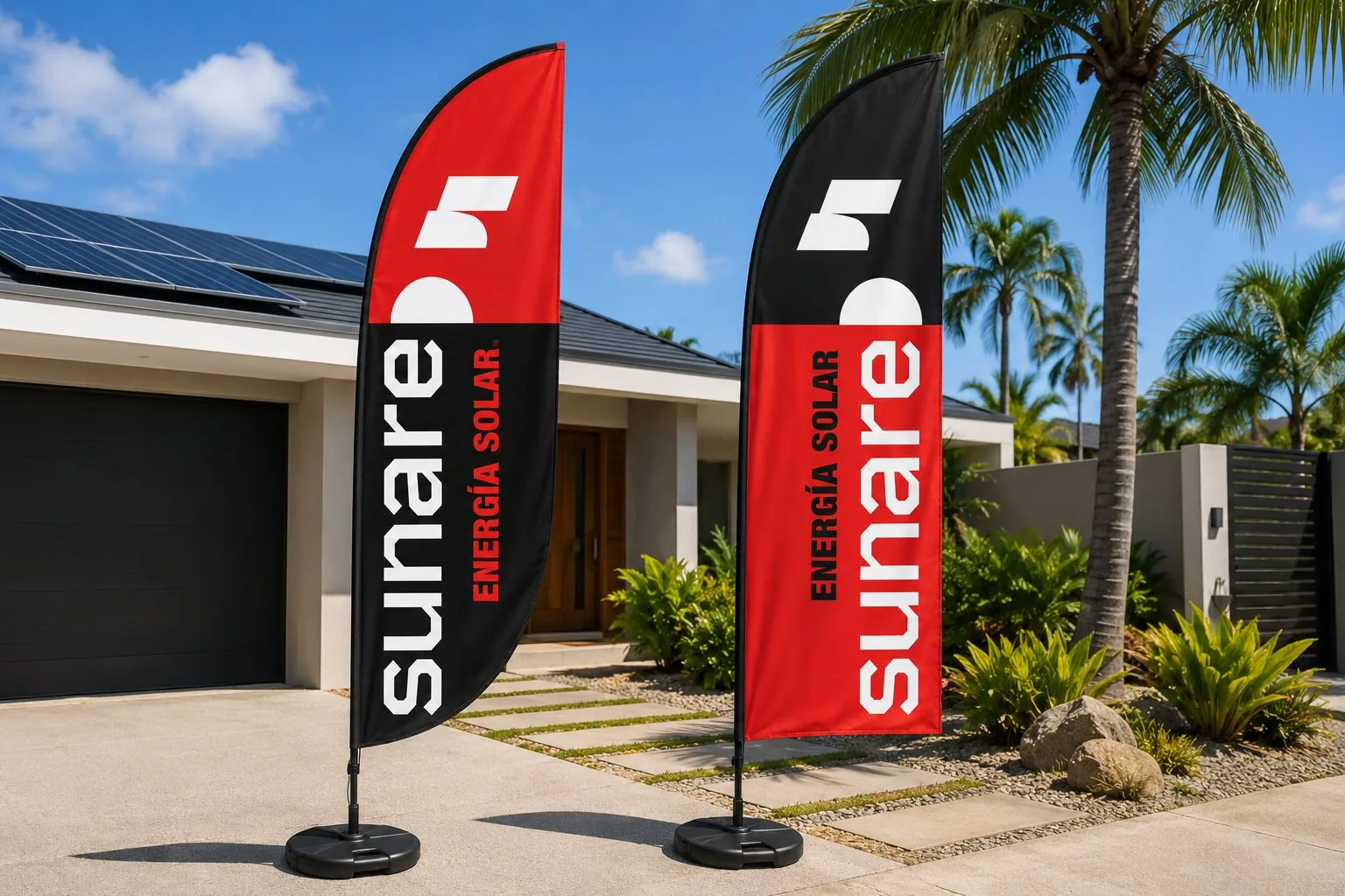 Sunare — banderas publicitarias